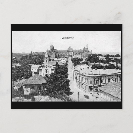 Oud Briefkaart - Chernivtsi (Czernowitz), Oekraïne (Voorkant)