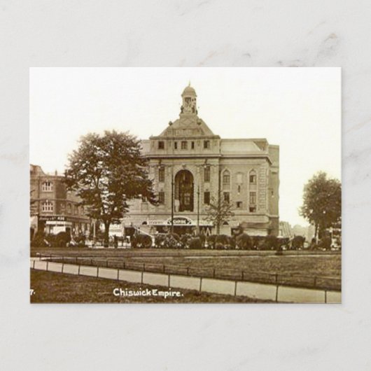Oud Briefkaart - Chiswick Empire, Londen (Voorkant)