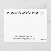 Oud Briefkaart - Comic - Golf (Achterkant)