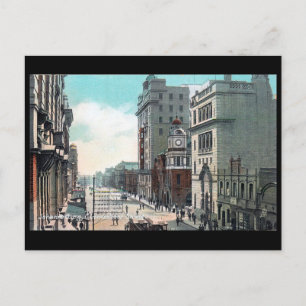 Oud Briefkaart - commissaris Street, Johannesburg