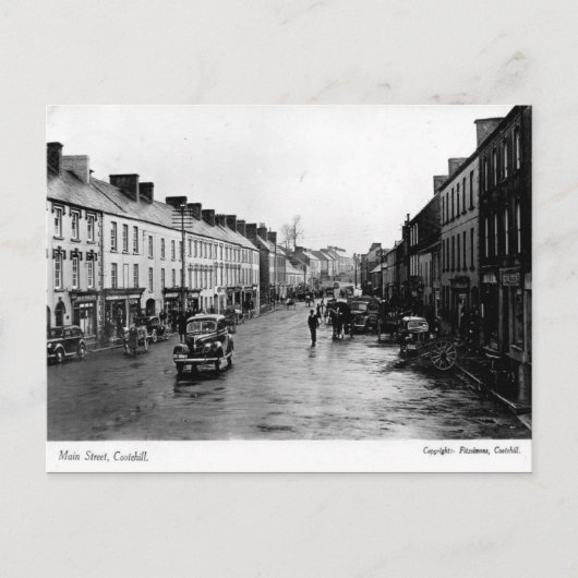 Oud Briefkaart - Cootehill, Co Cavan. Ierland (Voorkant)