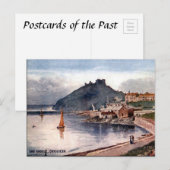 Oud Briefkaart - Criccieth Castle, Wales (Voorkant / Achterkant)