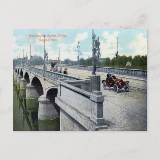 Oud Briefkaart - Dayton, Ohio, VS (Voorkant)