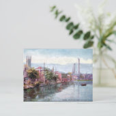 Oud Briefkaart - De Derwent, Derby (Staand voorkant)