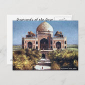 Oud Briefkaart - Delhi, India (Voorkant / Achterkant)