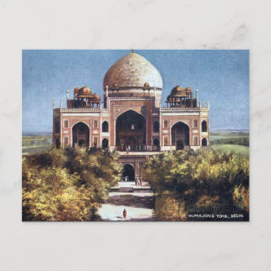 Oud Briefkaart - Delhi, India