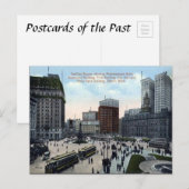 Oud Briefkaart - Detroit, Michigan (Voorkant / Achterkant)