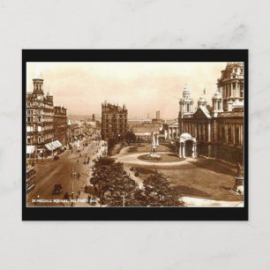 Oud Briefkaart - Donegall Square, Belfast