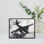 Oud Briefkaart - Douglas A-20 "Havoc" (Staand voorkant)