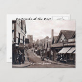 Oud Briefkaart - Droitwich, Worcestershire (Voorkant / Achterkant)