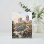 Oud Briefkaart - Duurham Cathedraal (Staand voorkant)