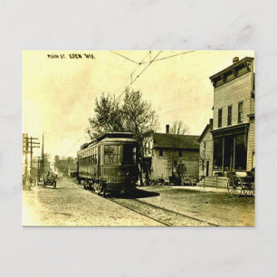 Oud Briefkaart - Eden Wisconsin