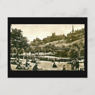Oud Briefkaart, Edinburgh, Princes St Gardens Briefkaart