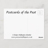 Oud Briefkaart - een Vickers Wellington-blok (Achterkant)