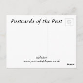 Oud Briefkaart - Egel (Achterkant)