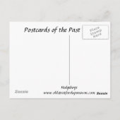 Oud Briefkaart - Egels (Achterkant)