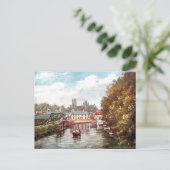 Oud Briefkaart - Ely Cathedraal van de Ouse (Staand voorkant)