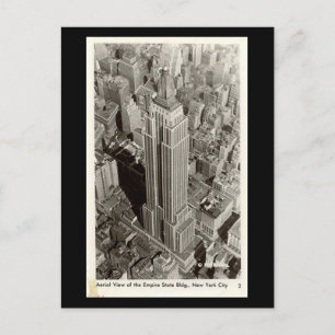 Oud Briefkaart - Empire State Building, NYC