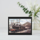 Oud Briefkaart - Euston, Scotch Express (Staand voorkant)