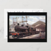 Oud Briefkaart - Euston, Scotch Express (Voorkant / Achterkant)