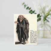 Oud Briefkaart - Fagin van "Oliver Twist" (Staand voorkant)
