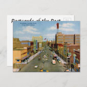 Oud Briefkaart - Fargo, North Dakota (Voorkant / Achterkant)