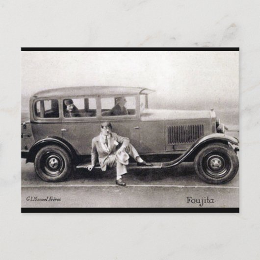 Oud Briefkaart - Foujita (Voorkant)