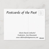 Oud Briefkaart - Fredericton, New Brunswick (Achterkant)