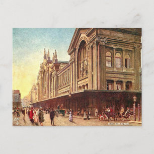 Oud Briefkaart - Gare du Nord, Parijs