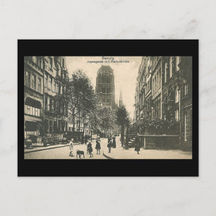 Oud Briefkaart, Gdansk/Danzig - Jopengasse Briefkaart