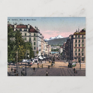 Oud Briefkaart - Genève, Zwitserland