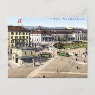 Oud Briefkaart - Genève, Zwitserland