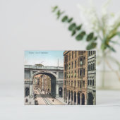 Oud Briefkaart - Genova, Italië (Staand voorkant)