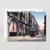 Oud Briefkaart - Genua, Italië (Voorkant / Achterkant)