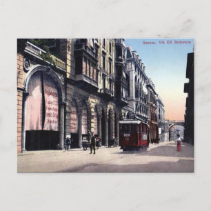 Oud Briefkaart - Genua, Italië