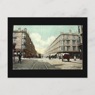 Oud Briefkaart, Glasgow, Whiteinch Cross in 1910 Briefkaart