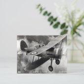 Oud Briefkaart - Gloster "Gladiator" (Staand voorkant)