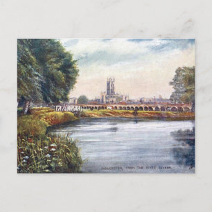 Oud Briefkaart - Gloucester, Engeland