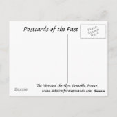 Oud Briefkaart - Grenoble, Frankrijk (Achterkant)