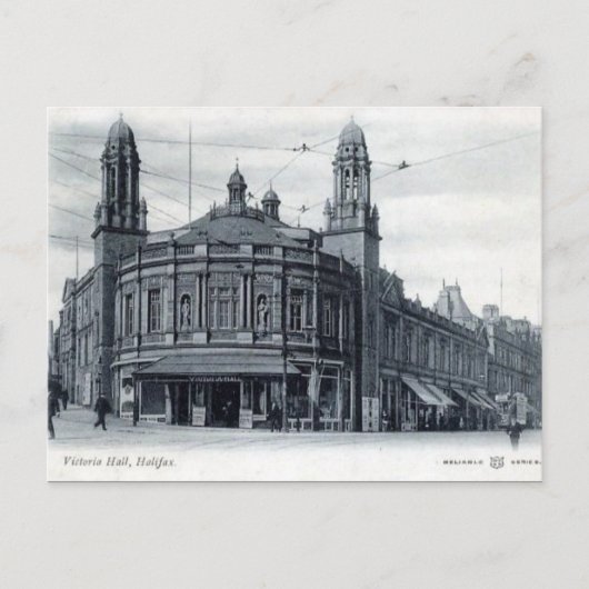 Oud Briefkaart - Halifax, Yorkshire (Voorkant)
