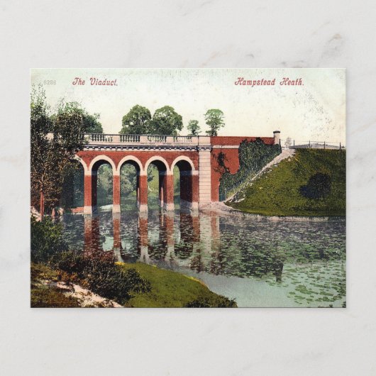 Oud Briefkaart - Hampstead Heath, Londen (Voorkant)