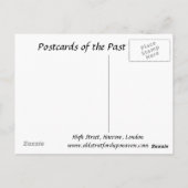 Oud Briefkaart - Harrow, Londen (Achterkant)