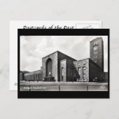 Oud Briefkaart - Hauptbahnhof, Stuttgart (Voorkant / Achterkant)