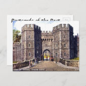 Oud Briefkaart - Henry VIII Gateway, Windsor Castl (Voorkant / Achterkant)
