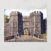 Oud Briefkaart - Henry VIII Gateway, Windsor Castl (Voorkant)
