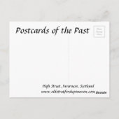 Oud Briefkaart - High Street, Inverness (Achterkant)