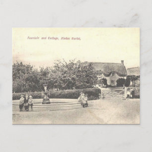 Oud Briefkaart - Hinton Martel, Dorset