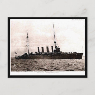 Oud Briefkaart - HMS Birmingham