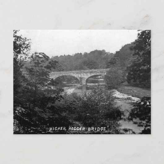 Oud Briefkaart - Hoger Hodder, Lancashire (Voorkant)