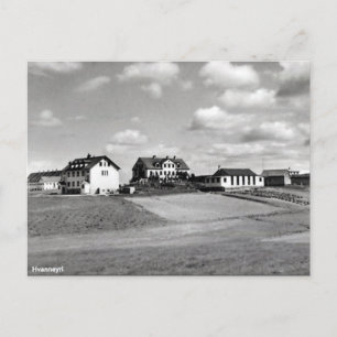 Oud Briefkaart - Hvanneyri, IJsland